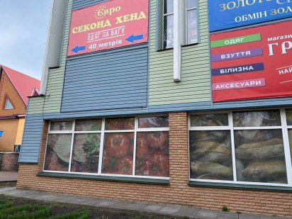 Здається місце під  зовнішню рекламу Борзна