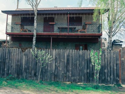 Коттедж со струба на берегу реки посуточно(Лука корты)