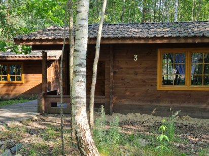 Кемпінгові будиночки біля річкі в с. Тетерівка "Грінвуд" Тетеревка