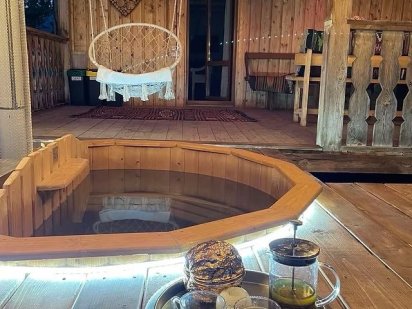 Котедж, Сауна та Чан в Карпатах «Легенда Карпат» смт. Ясіня на 9 осіб Лазещина