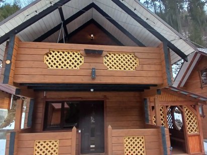 Житло подобово в Карпатах біля оз. Синевир. "Гірський краєвид". Синевирская Поляна