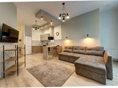 Посуточно в новом доме 2к квартира на улице Анри Барбюса 53 Киев