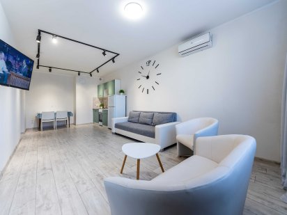 Панорамна квартира на Лівобережній, в новому ЖК Галактика // МВЦ. Киев