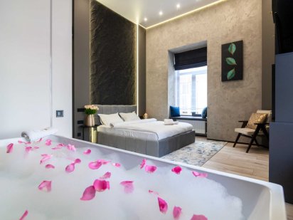 Апартаменти на площі Ринок - Вірменська 13, із ванною Львів