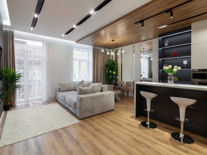 Трикімнатні VIP апартаменти по вул.Франка 14 Львов