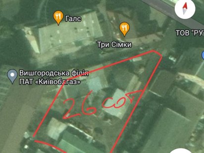 Продаж групи нежитлових об'єктів з орендарями Вышгород