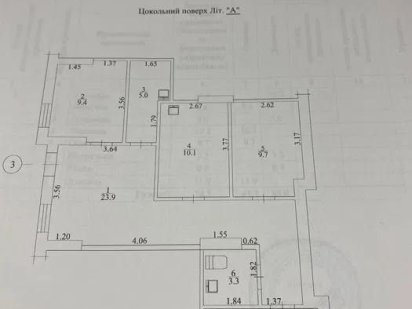Продаж приміщення фасадне ЖК Лісовий квартал з ремонтом. 79 м2 Бровари
