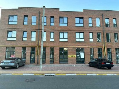 Комерційне приміщення фасад ( 1 поверх ) Попова 14 P14 Irpencentre Ирпень