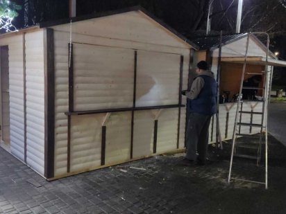 Дерев`яний розбірний будиночок (МАФ) Кривий Ріг