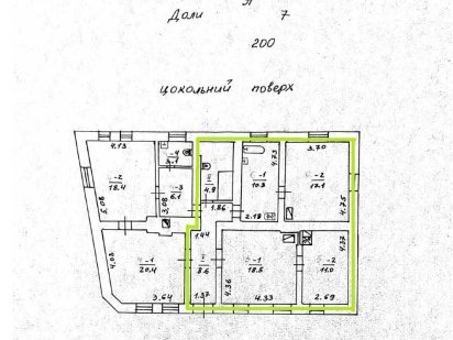 Нежитлові приміщення 66,1 м2, Тернопіль, вулиця Доли 7 Тернопіль