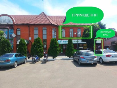 оренда фасадного приміщення, район залізничного вокзалу м.Знам'янка Знам'янка