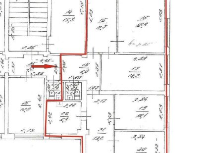 Аренда офиса в сумме 95м2 (6 кабинетов и кухня для одной фирмы)