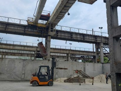 Здам в оренду підкрановий майданчик з козловим краном м.Полтава. Полтава