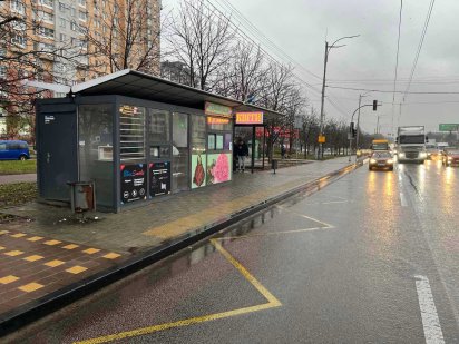 Аренда киоска / остановочного комплекса Пр. Академика Паладина 18/30 Киев