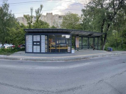 Оренда кіоска / зупинкового комплексу  вул. Бударіна 9 Киев