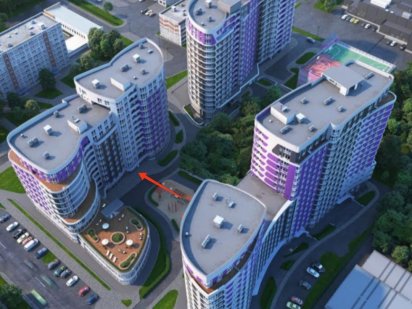 Оренда комерціїйного приміщення 50 м.кв. ЖК Парус Смарт Львов