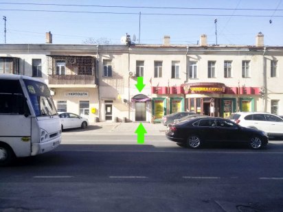 Фасадный МАГАЗИН – САЛОН – ОФИС 30м² М. Арнаутская,62 / Екатерининская Одесса