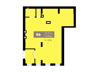 Оренда комерції 79 м.кв. на вул. Пимоненка, ЖК "Світанок" Львів