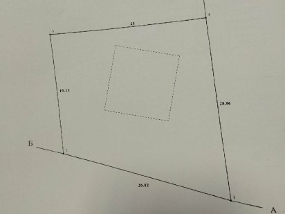 Земельна  ділянка з фундаментом Бердичів