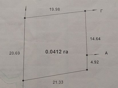 Земельна ділянка + цегла Бережани