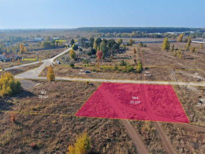 Продам ділянку 20 сот під Виробництво, Склади. Можливості збільшення