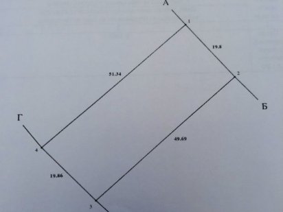 Земельна ділянка під забудову Виноградов