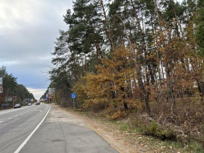 Фасадна земельна ділянка. Комерція.Гостомель. Гостомель