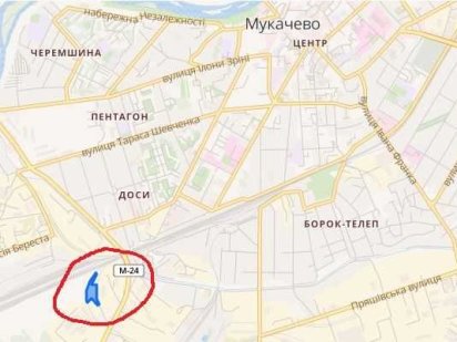Продаж 1 га промисловості, Мукачево, Берегівська обїздна, адбуд 1130м2 Мукачево