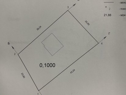 Продається земельна ділянка площею 0,10 га з будинком Умань