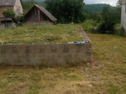 Ділянка з фундаментом Хуст