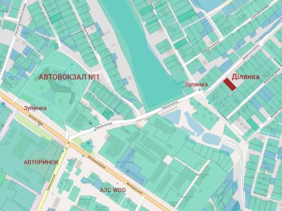 Земельна ділянка з мережами за автовокзалом №1 Хмельницький