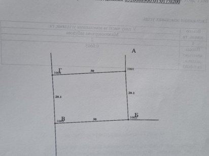 Продам ділянку з фундаментом Зарванцы