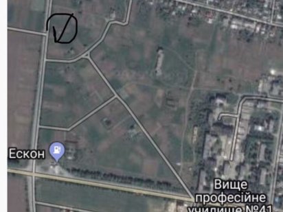 Земельный участок ул. Грушевского 22 г. Тульчин Тульчин