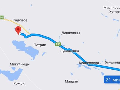 Рибаче земельна ділянка під забудову Петрик