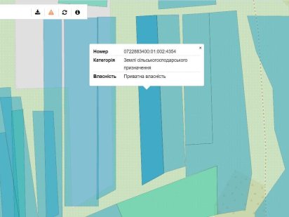 Земельна ділянка Липины