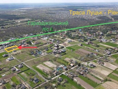 Ділянка 12 сот в с.Гаразджа (вул. Спортивна) 3000$/сотка Гаразджа