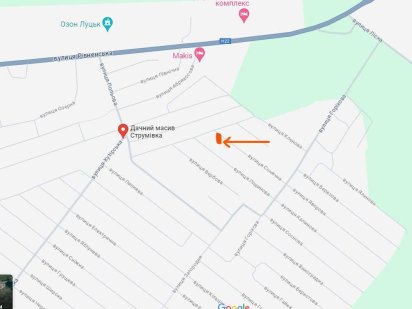 Дача на масиві Діброва Струмовка