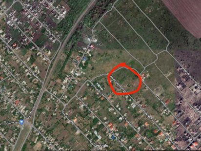 Продаж ділянки під житлову забудову, в Підгороднє Підгородне