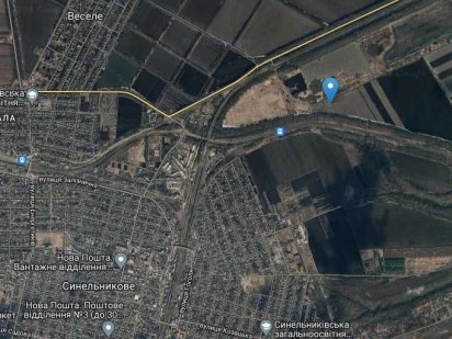 Продам 65 га Під Склади або теплиці Місто Синельникове Синельниково