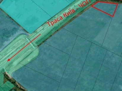 Пай фасадний 50соток Іванівка ТЕРМІНОВИЙ ПРОДАЖ Ивановка