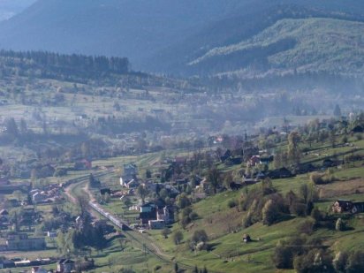 Земельний участок в Карпатах Лазещина