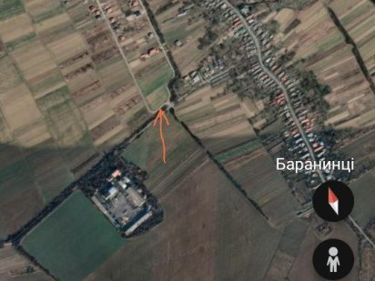 Продам земельну ділянку під будівництво Баранинцы
