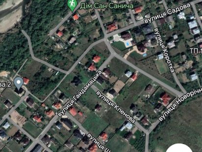 Земельна ділянка 10.7сот Крихівці р-н вул Садова Калинова Слобода