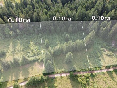 Продається 3 ділянки під будівництво, по 10 сот, у лісі, с. Микуличин