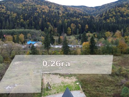 Ділянка в Микуличині під забудову від власника, 26 сот біля гол.дороги Микуличин