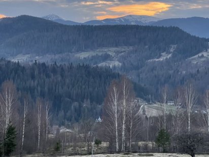 Ділянка видова Микуличин біля заповідника Микуличин