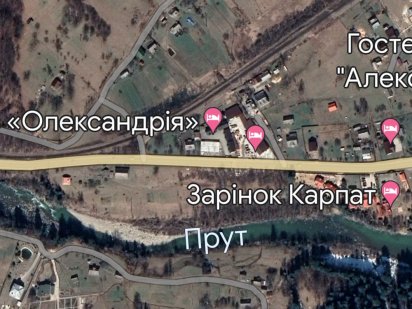 Продам участок Микуличин. Фасад. 70 соток. Микуличин