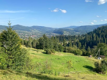 Ділянка в Микуличині з видом та доїздом. Біля комплексу Маріон Микуличин