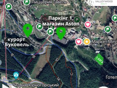 Без% Ділянка  в центрі Буковеля (с.Поляниця Ивано-Франковской области) Поляниця