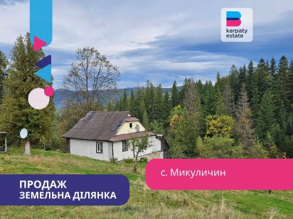 Земельна ділянка 70 соток під житлову забудову в с. Микуличин
